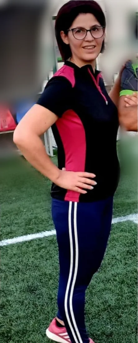 Veronica pe terenul de sport, acum